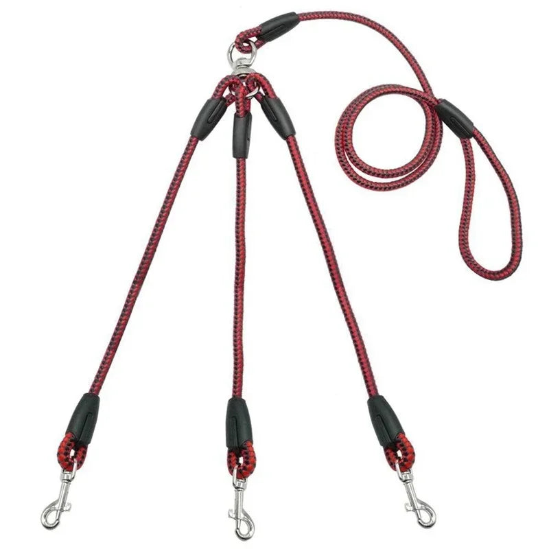 3 Way Pet Dog Walking Lead
