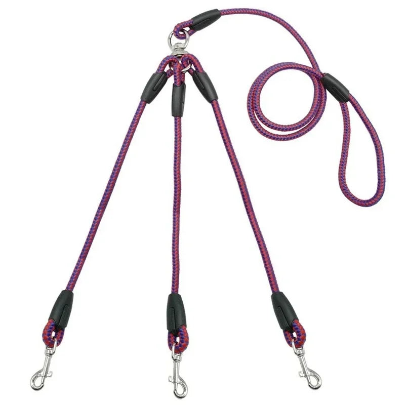3 Way Pet Dog Walking Lead