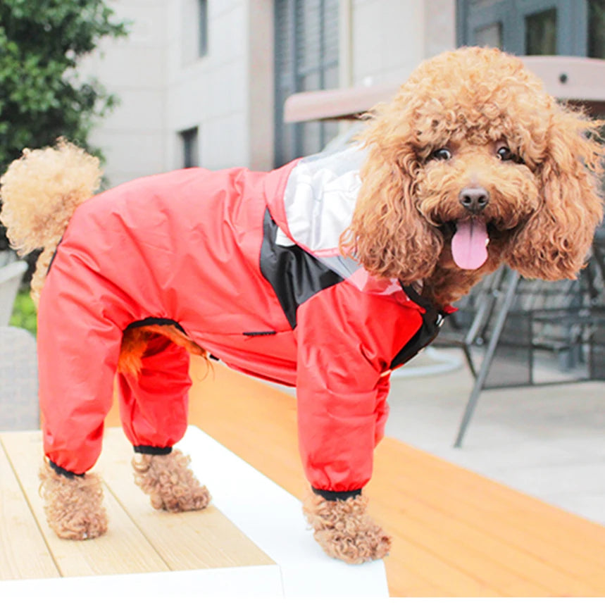 Pet Raincoat jumpsuit