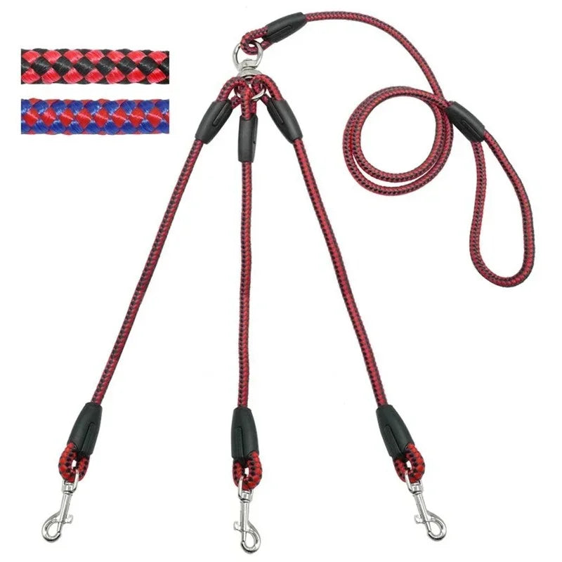 3 Way Pet Dog Walking Lead